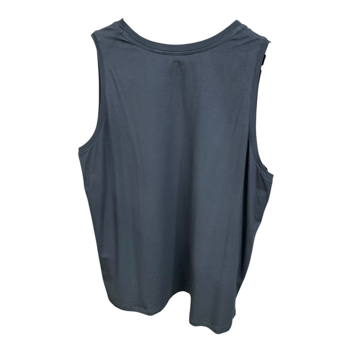 Athletic Tank Top By Clothes Mentor In Grey, Size: 1x