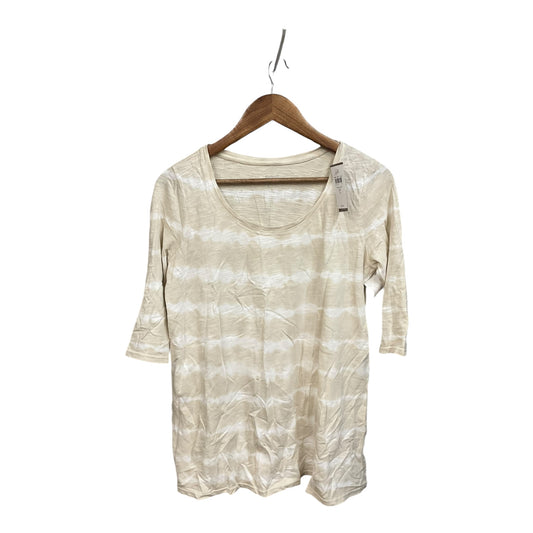 Top 3/4 Sleeve Basic By Pure Jill In Tie Dye Print, Size: Petite   S