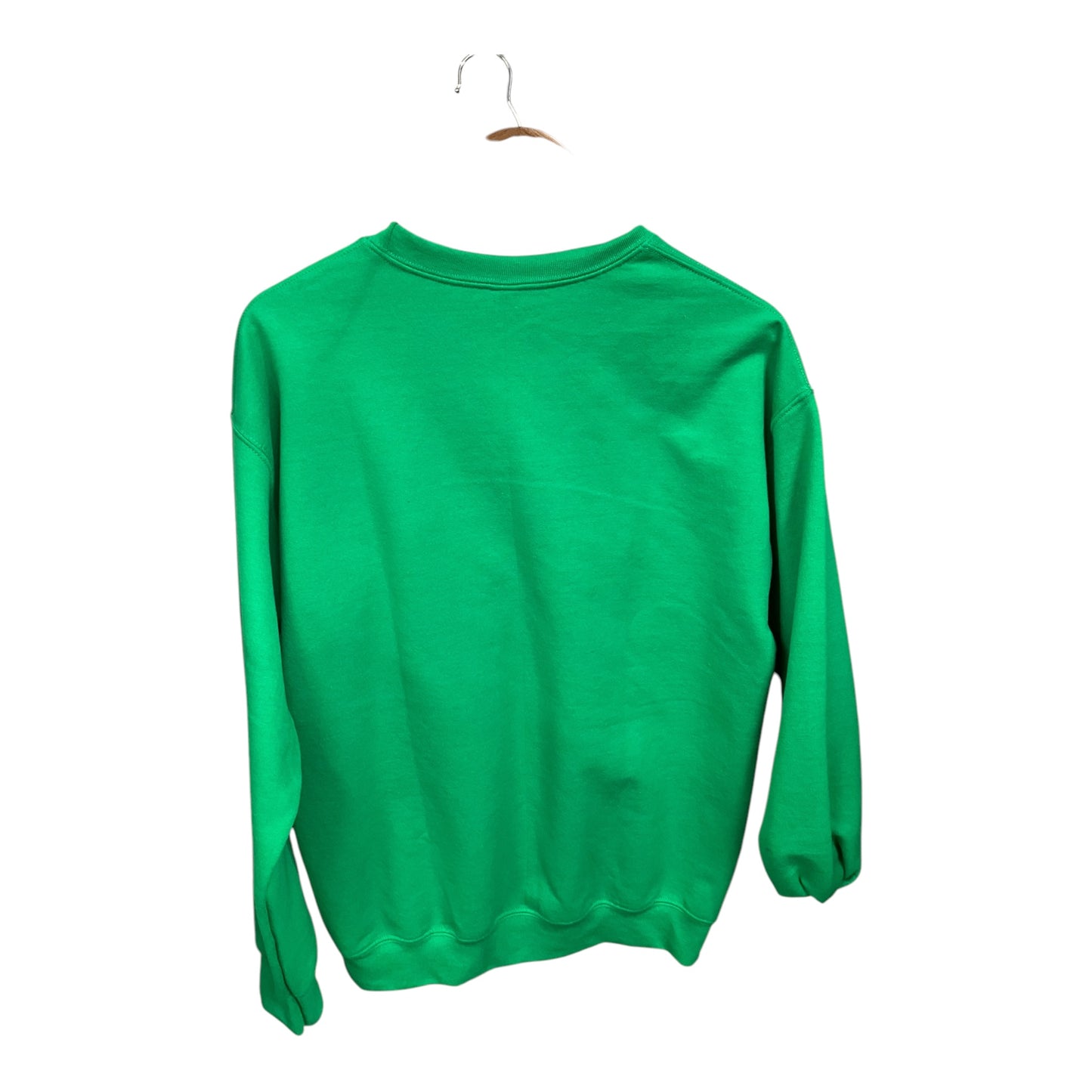 Sweatshirt Crewneck By Gildan In Green, Size: M