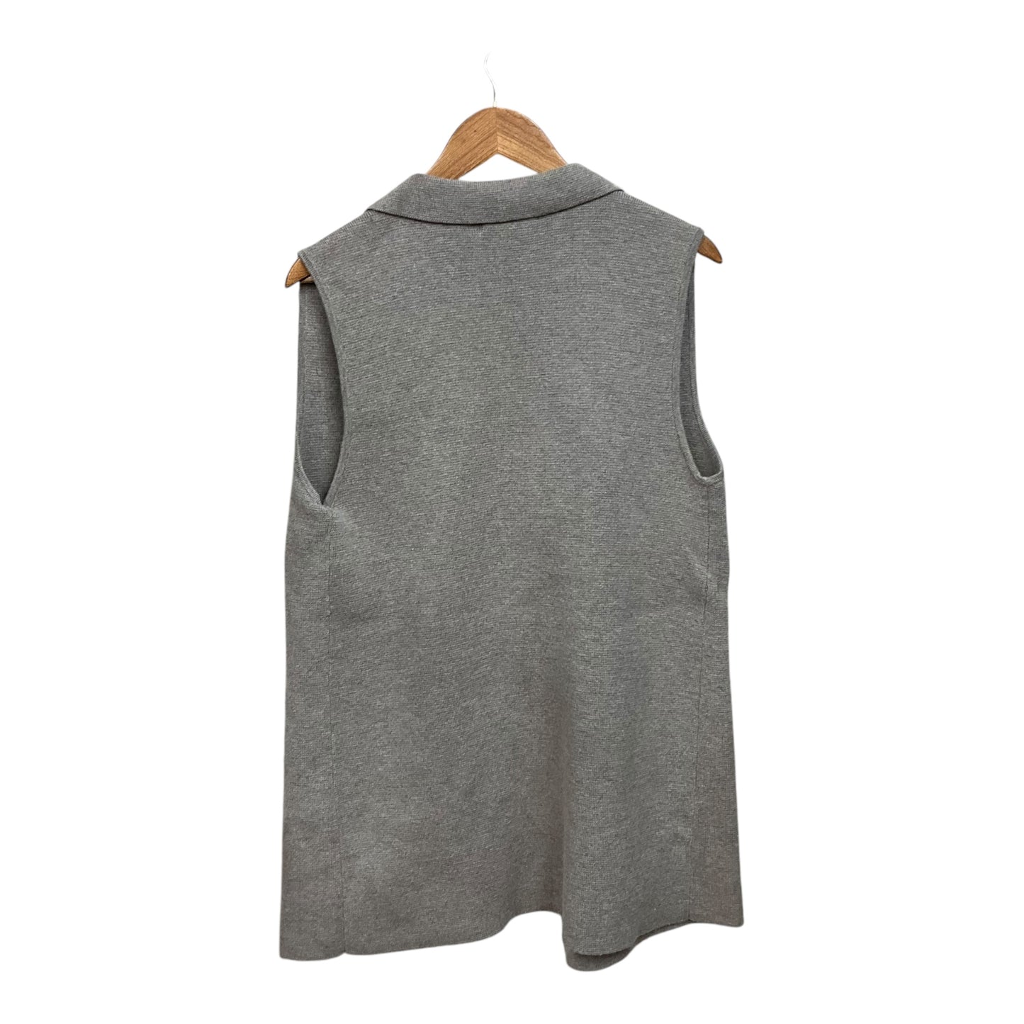 Vest Other By Banana Republic In Grey, Size: M