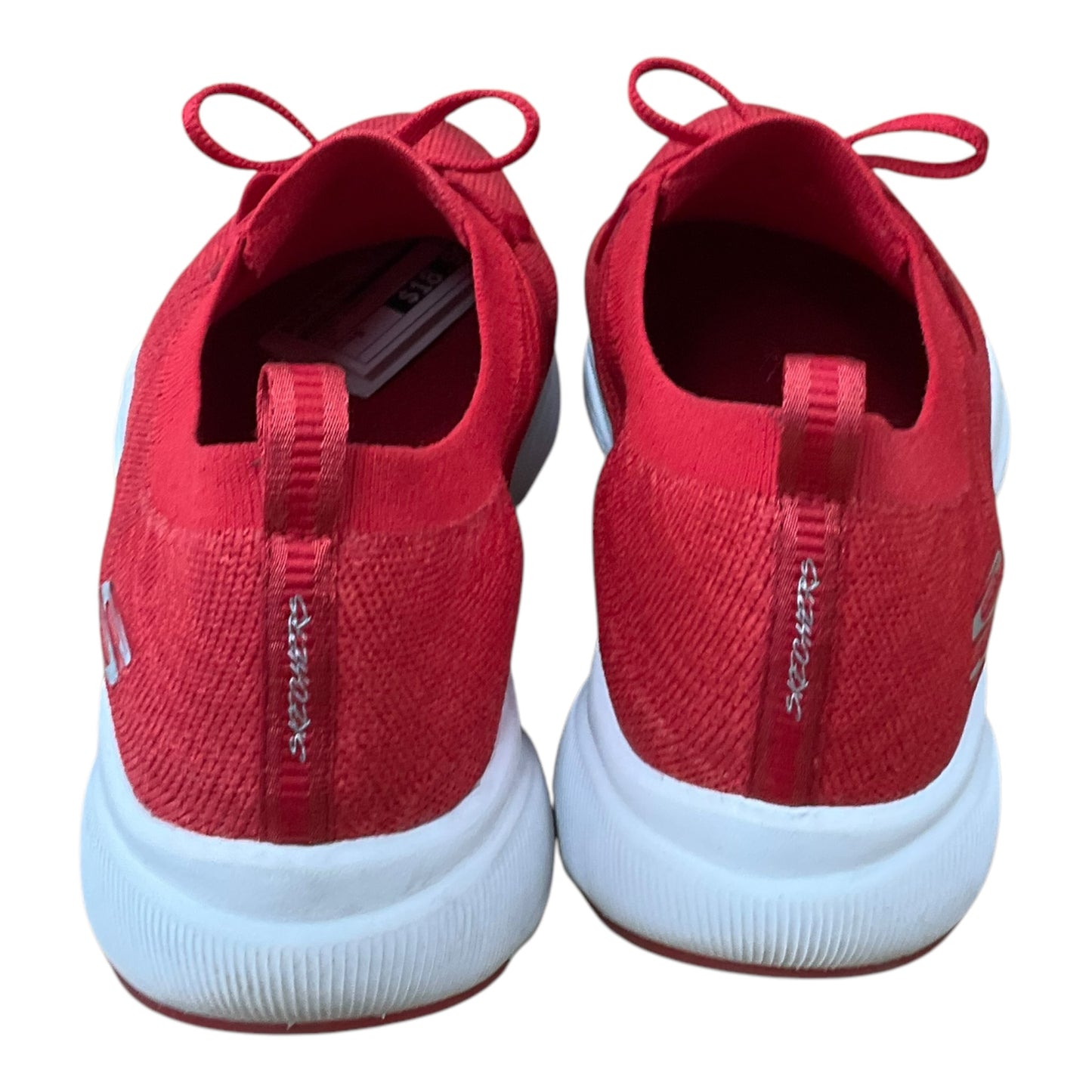 Shoes Athletic By Skechers In Red, Size: 9