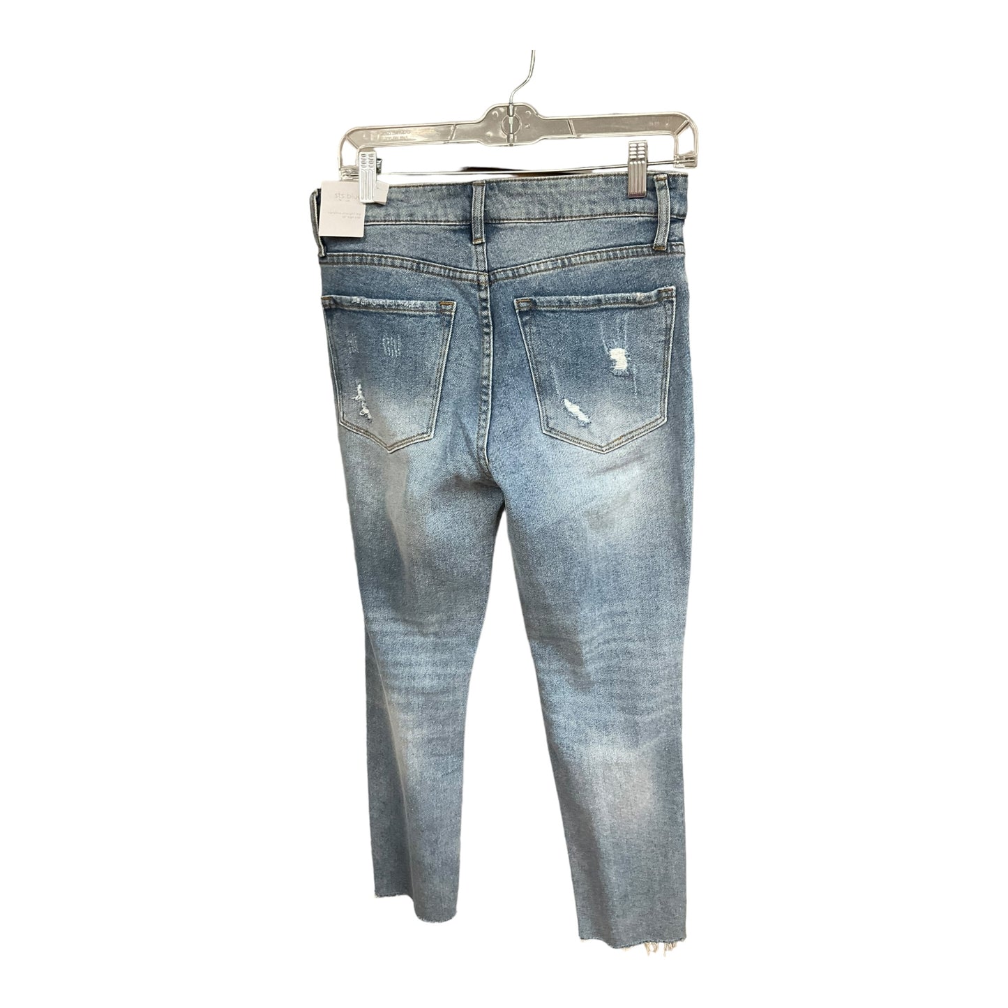 Denim Jeans Straight Sts Blue, Size 4