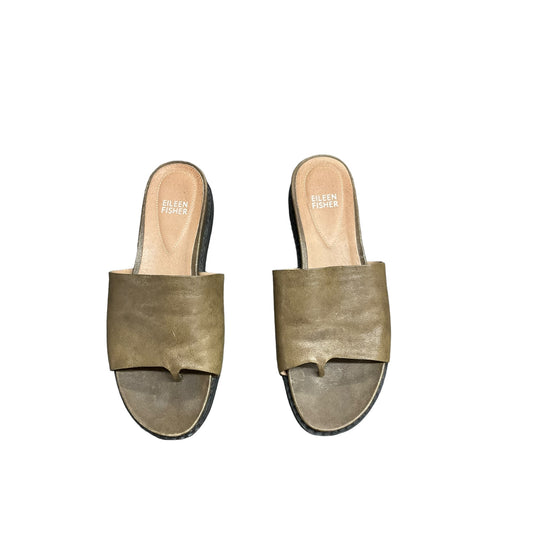 Sandals Heels Platform By Eileen Fisher  Size: 7.5