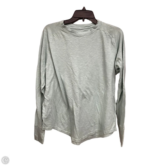 Top Long Sleeve Basic By Clothes Mentor In Aqua, Size: L
