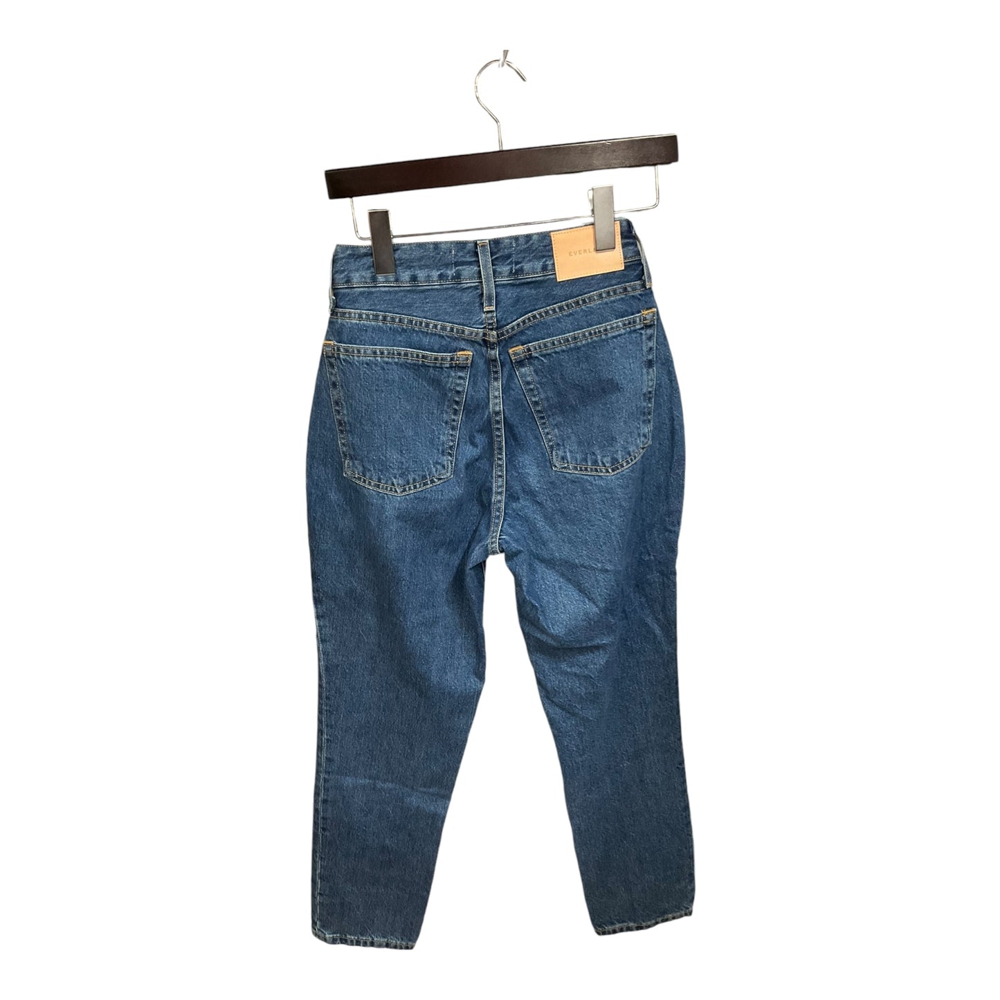 Jeans Straight By Everlane In Blue Denim, Size: 2