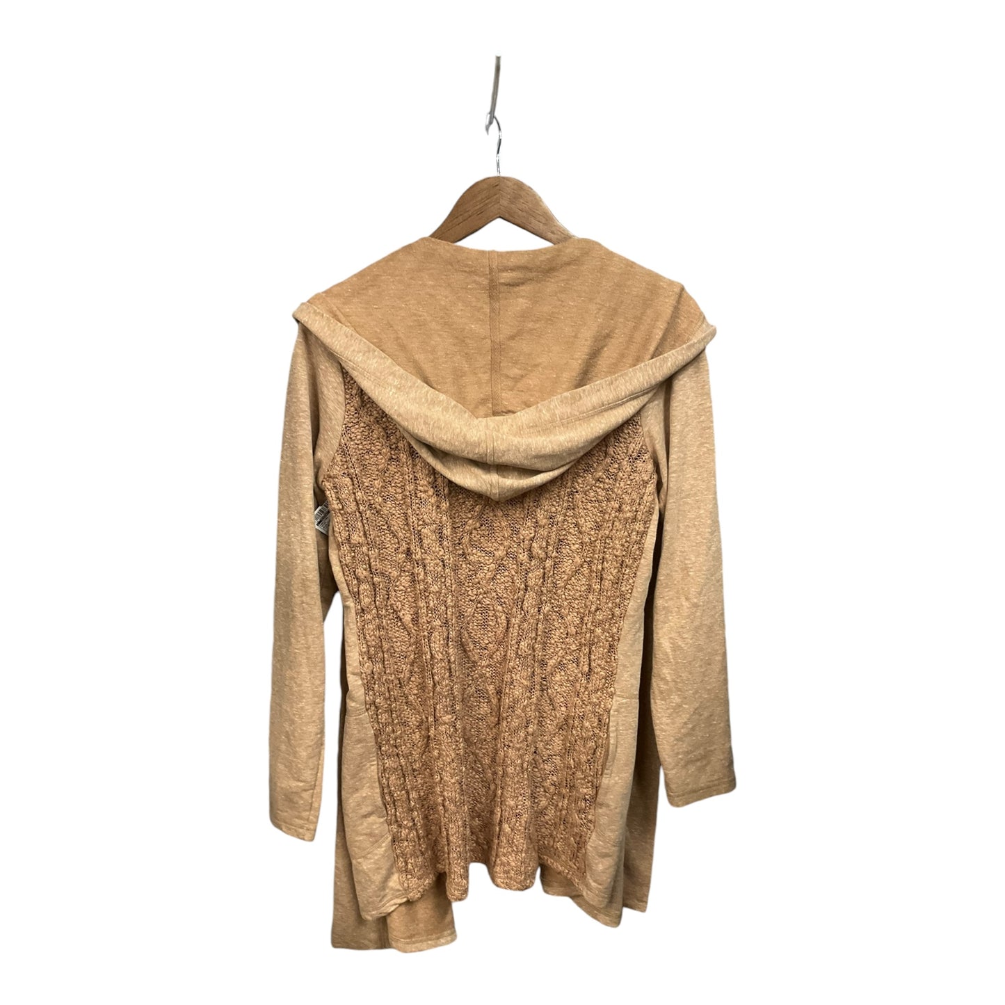 Cardigan By Clothes Mentor In Brown, Size: Xl