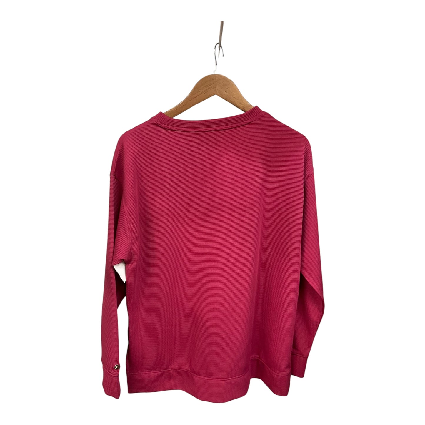 Top Long Sleeve By Danskin In Red, Size: L