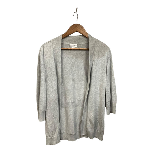 Cardigan By Fashion Bug In Grey, Size: Xl