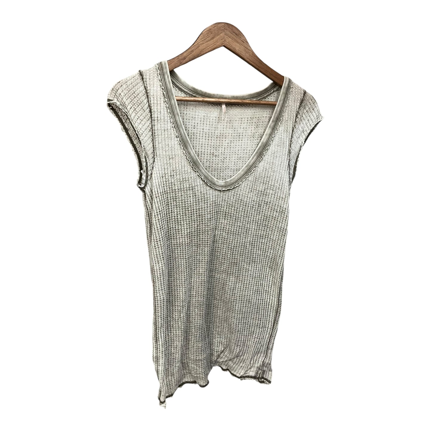 Top Sleeveless By Free People In Green, Size: L