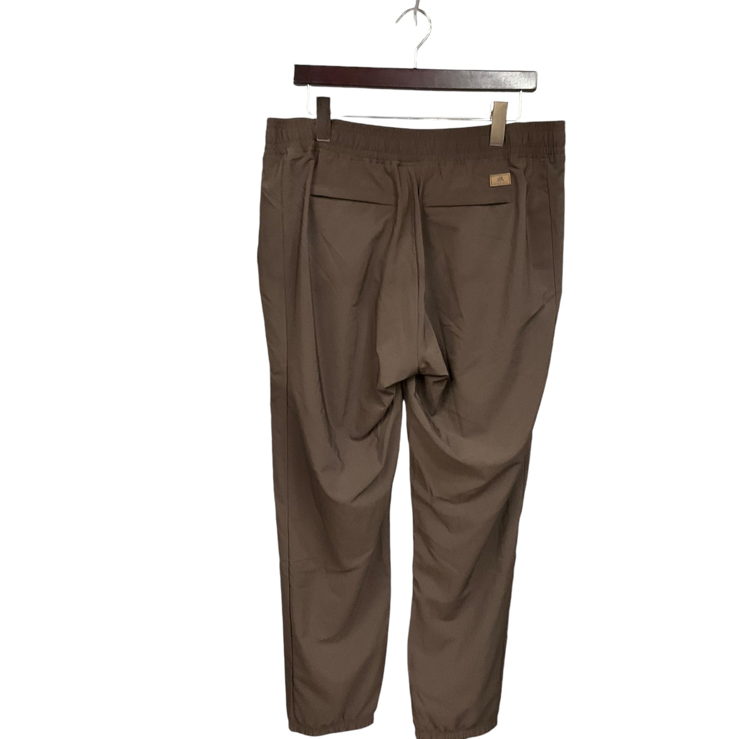 Athletic Pants By Zero Xposure In Brown, Size: L