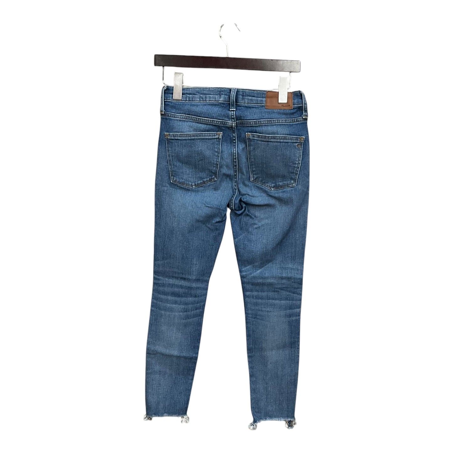 Jeans Skinny By Madewell In Blue Denim, Size: 4