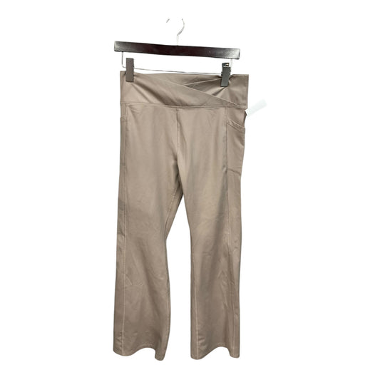 Athletic Pants By Calvin Klein In Tan, Size: L