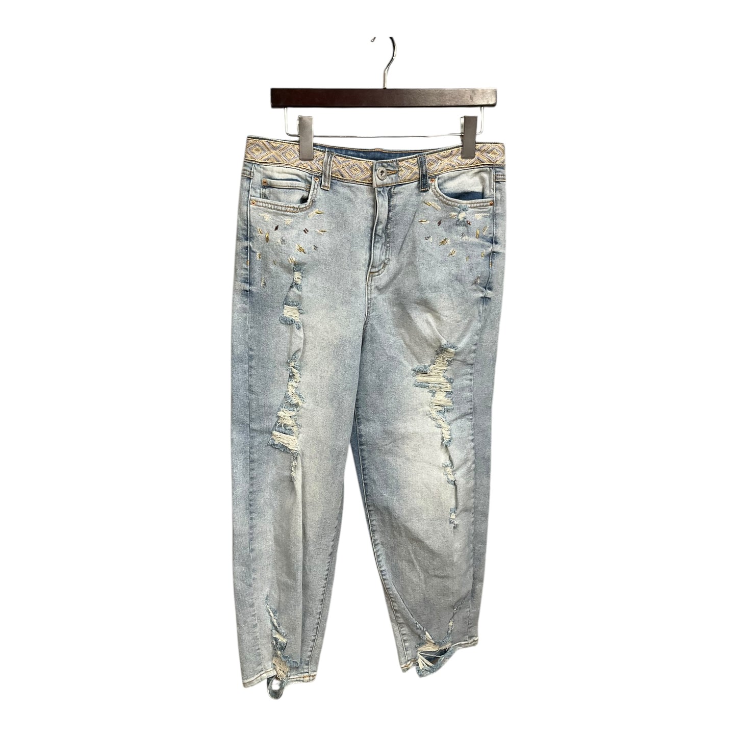 Jeans Boyfriend By Inc In Blue Denim, Size: 10