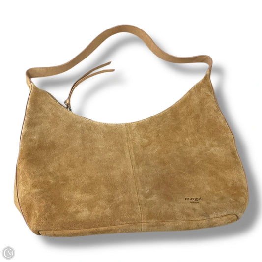 Handbag Leather By Margot, Size: Medium