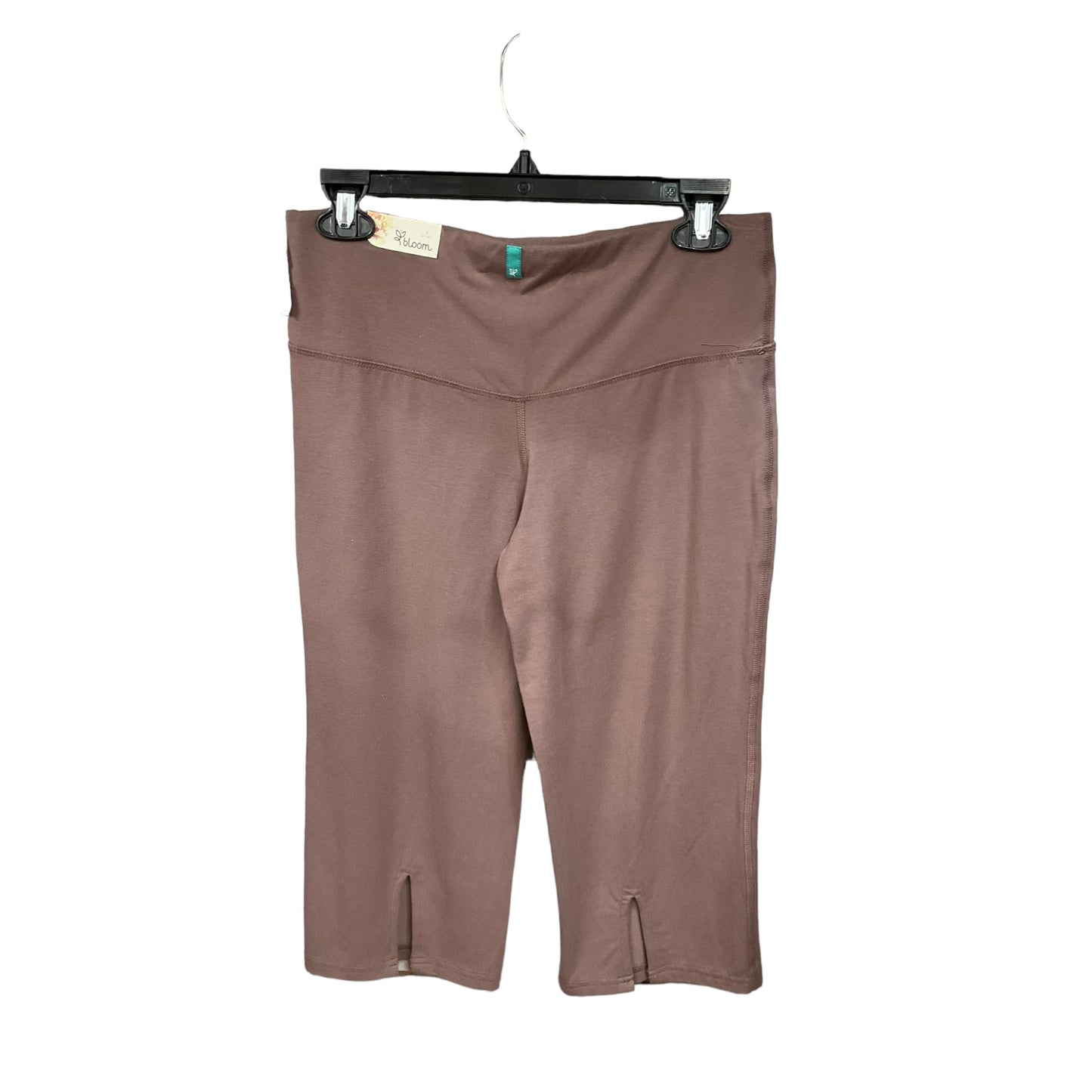 Taupe Athletic Capris Cme, Size M