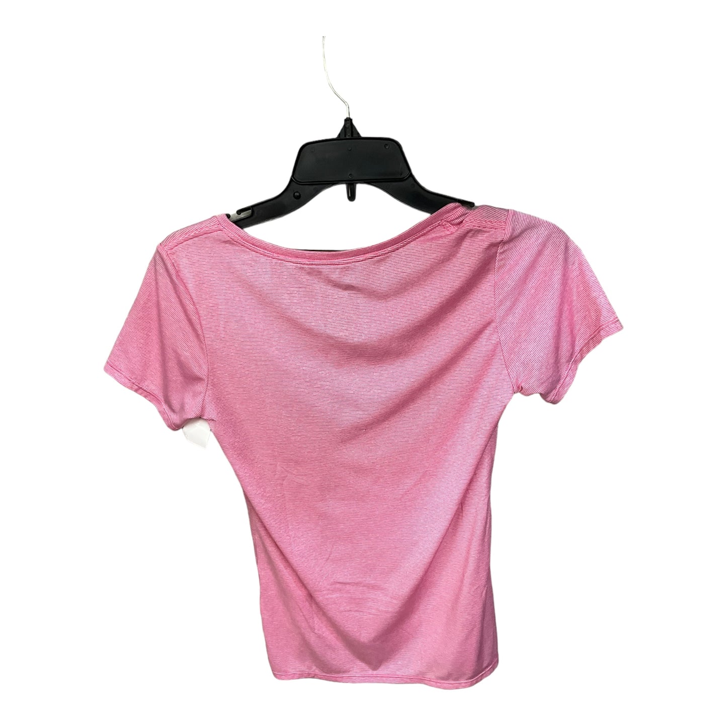 Pink Athletic Top Short Sleeve Nike Apparel, Size S