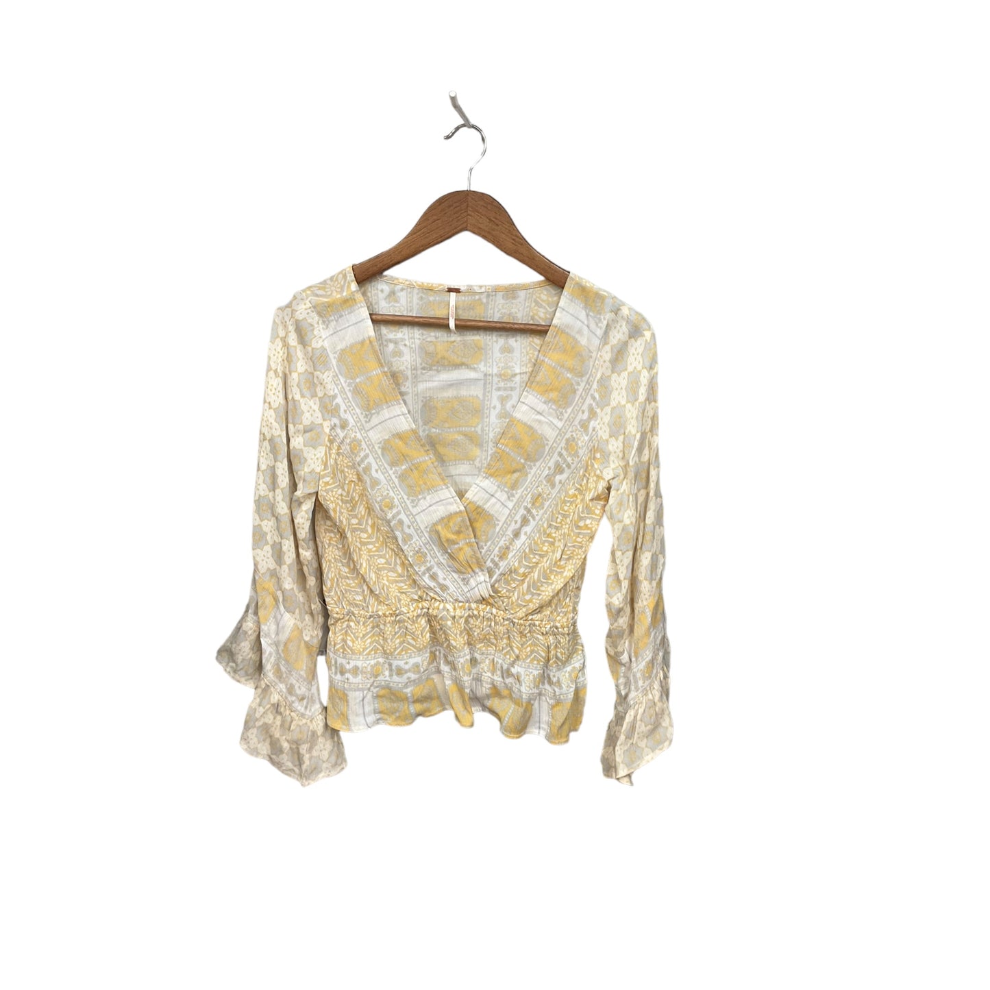 Blouse Long Sleeve By Free People  Size: S