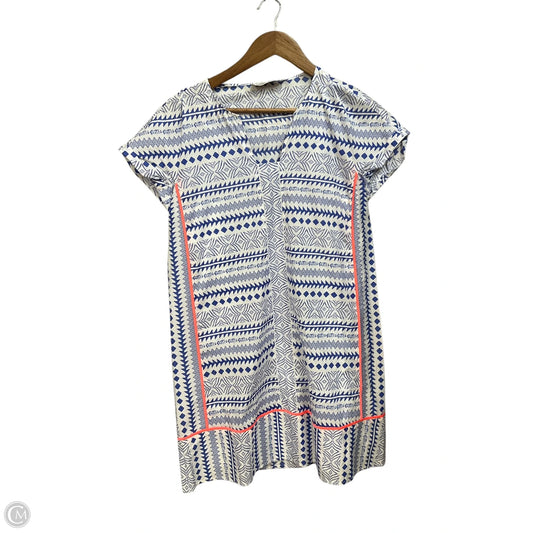 Dress Casual Short By Vineyard Vines In Geometric Pattern, Size: S