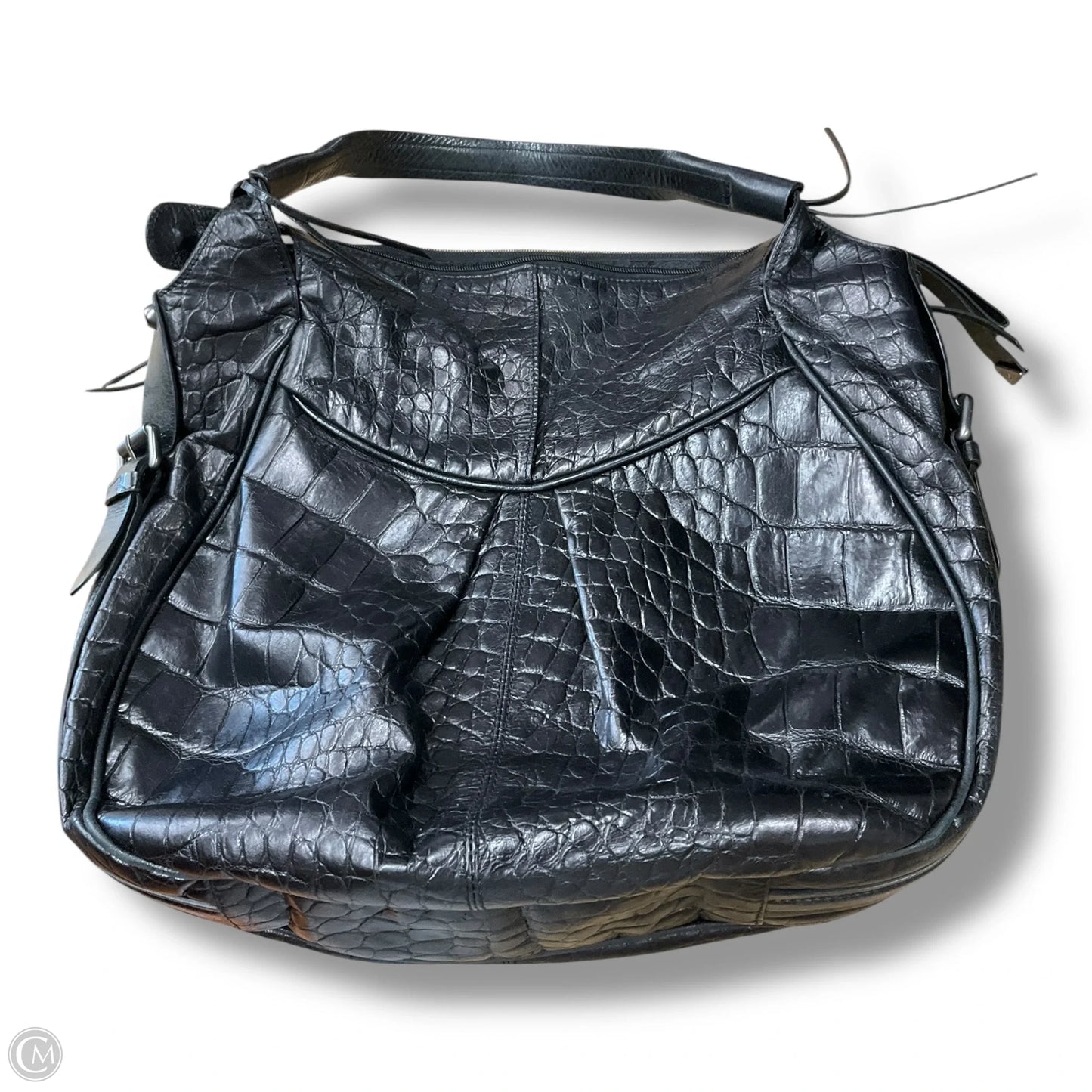 Handbag Leather By Cma, Size: Large