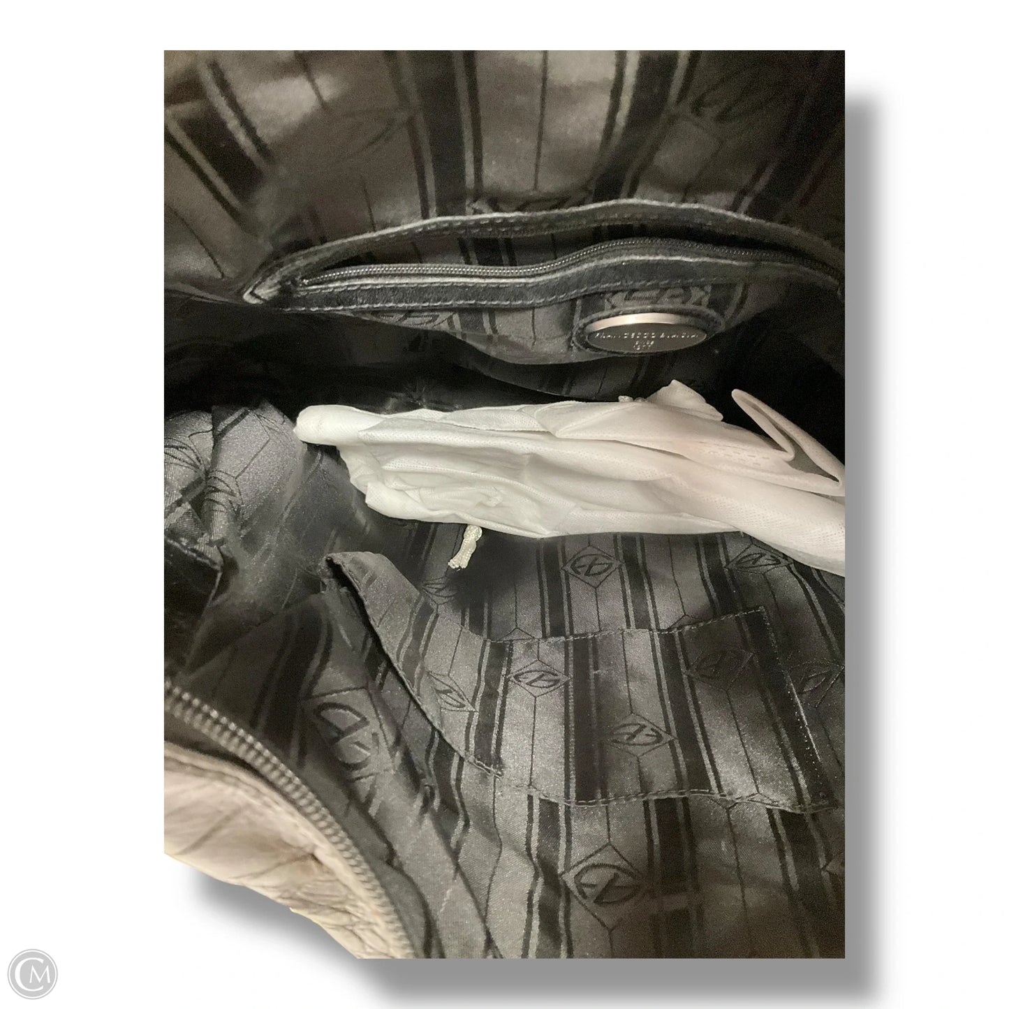 Handbag Leather By Cma, Size: Large