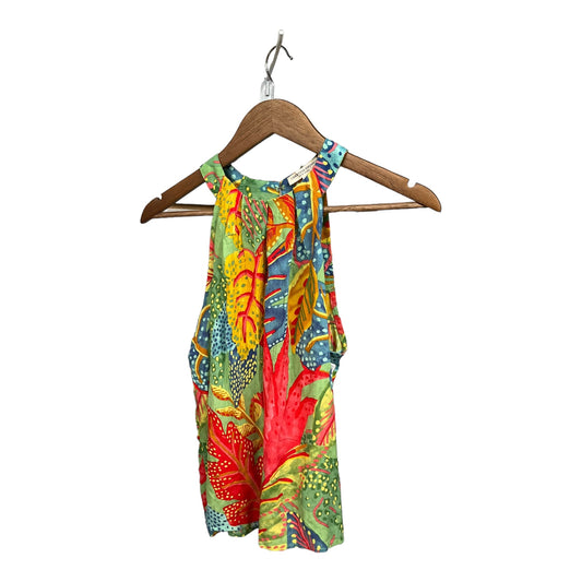 Top Sleeveless By Christian Siriano In Multi-colored, Size: S