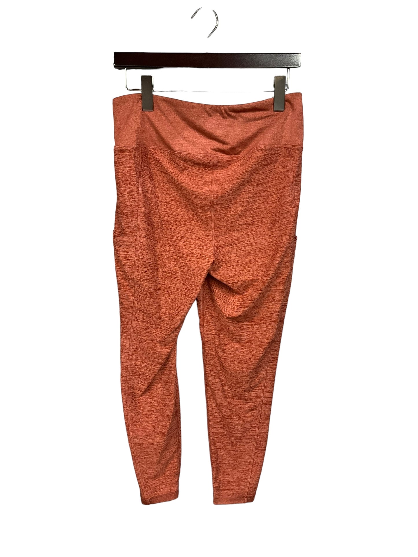 Athletic Leggings By Sonoma In Orange, Size: M