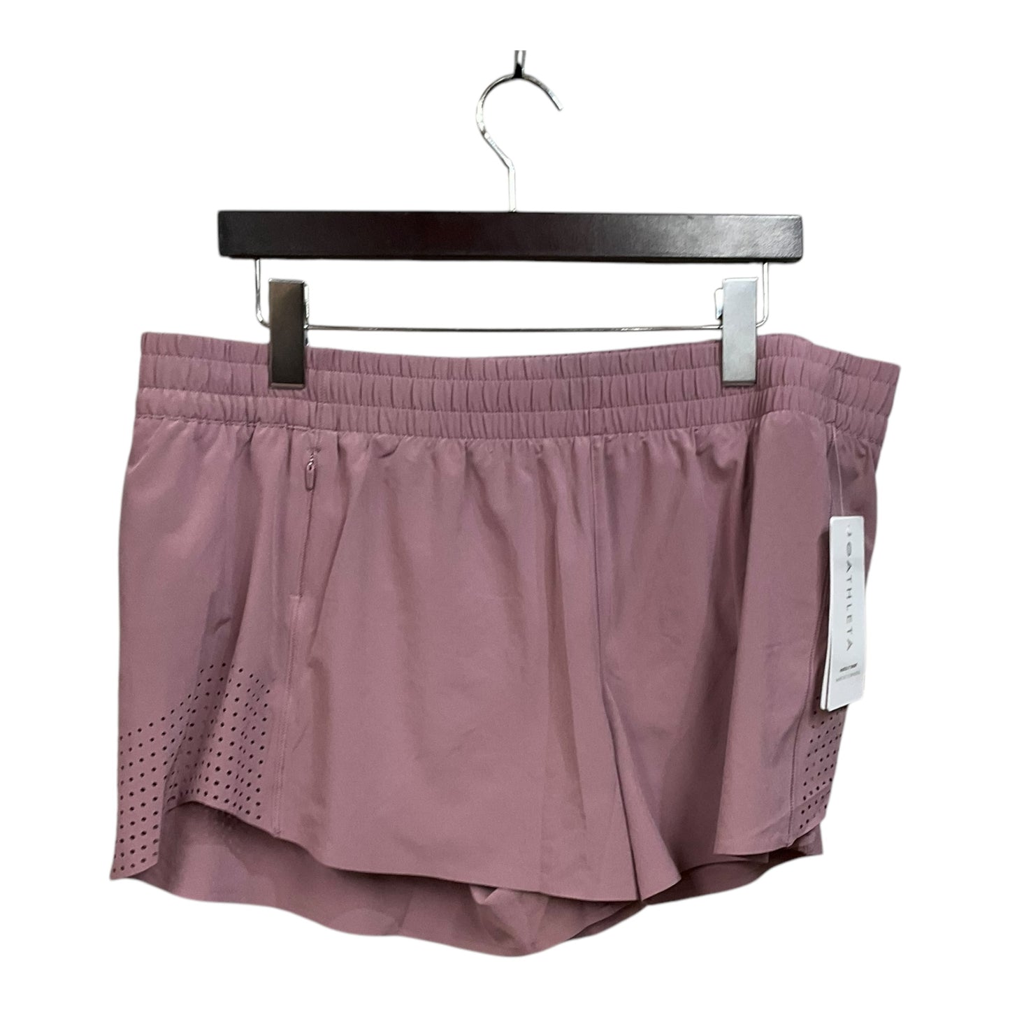 Athletic Shorts By Athleta In Mauve, Size: Xl