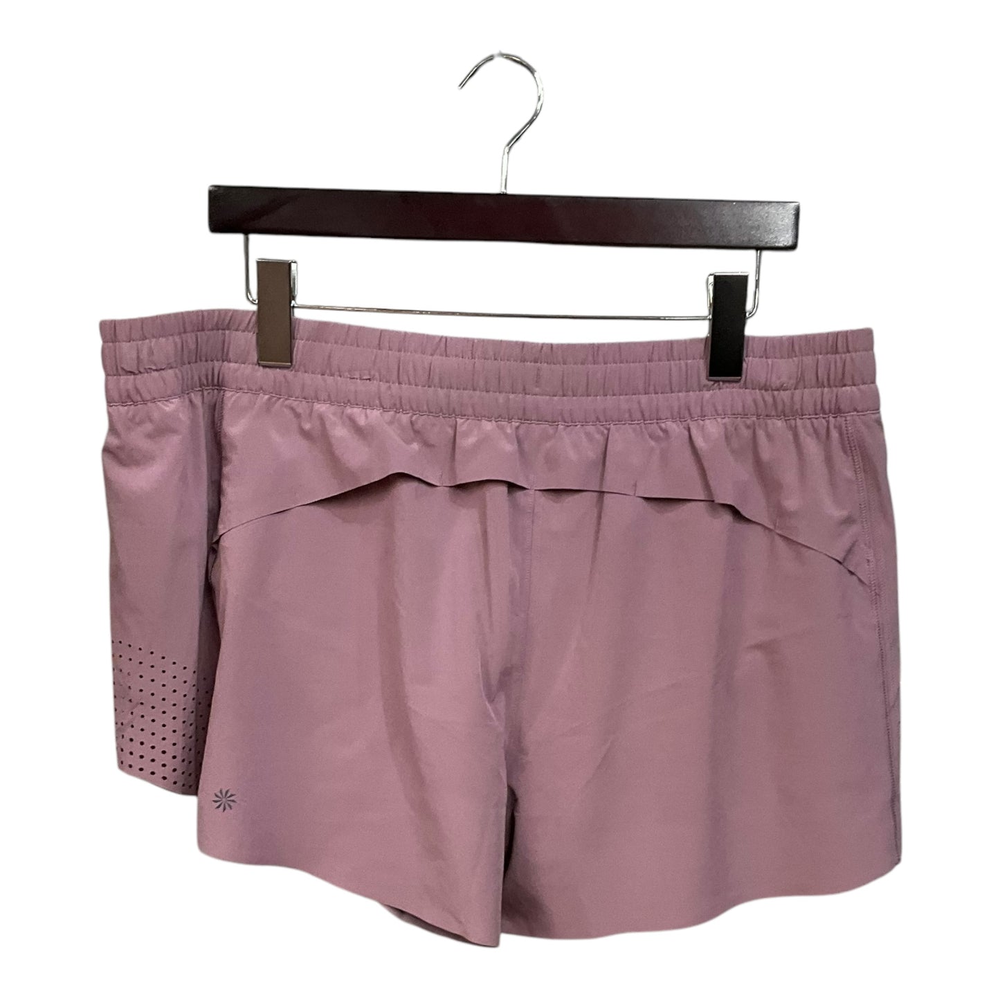 Athletic Shorts By Athleta In Mauve, Size: Xl