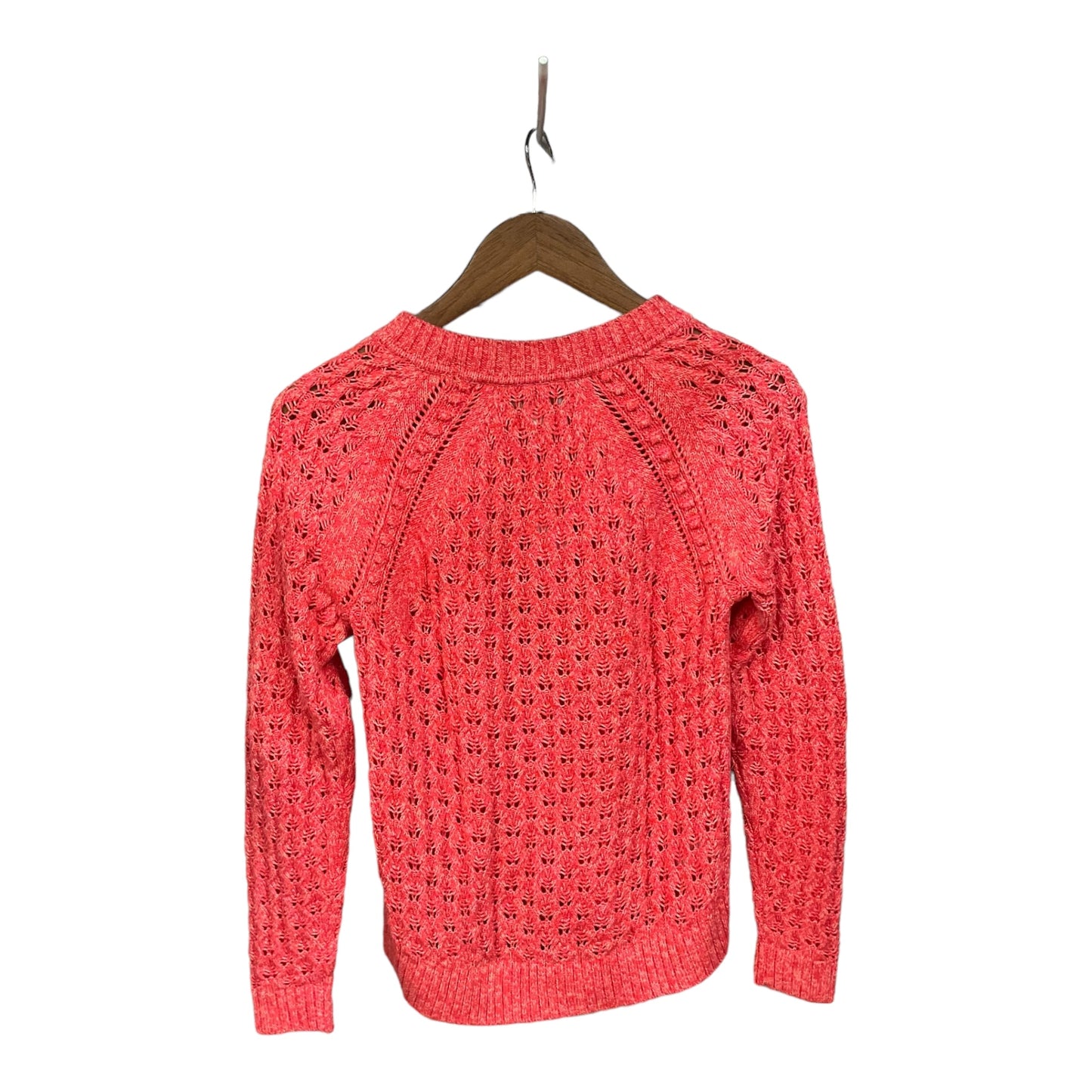 Sweater By Loft In Orange, Size: Xs