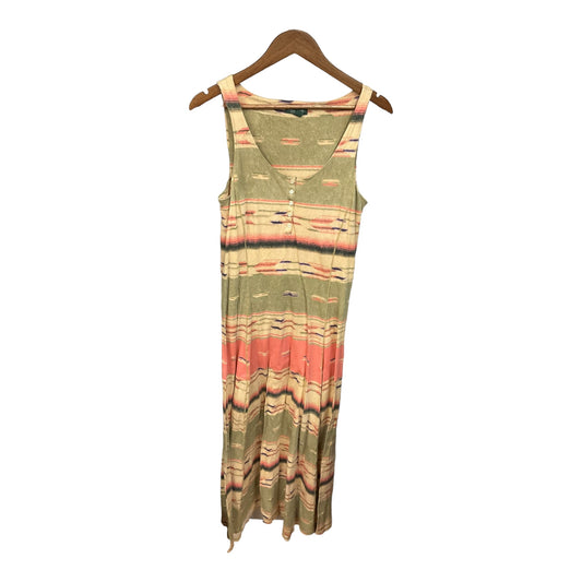 Dress Casual Maxi By Lauren Jeans Co In Multi-colored, Size: S