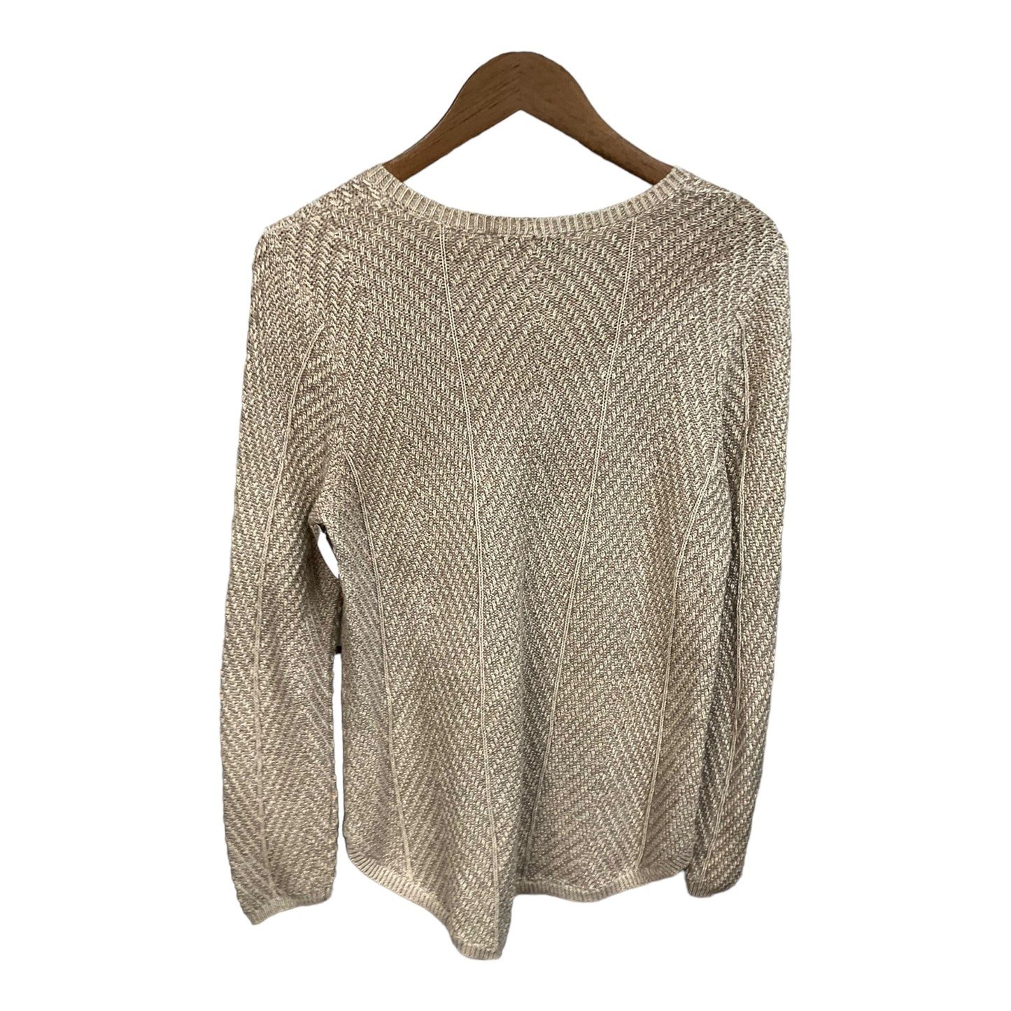 Sweater By Eight Eight Eight In Beige, Size: L