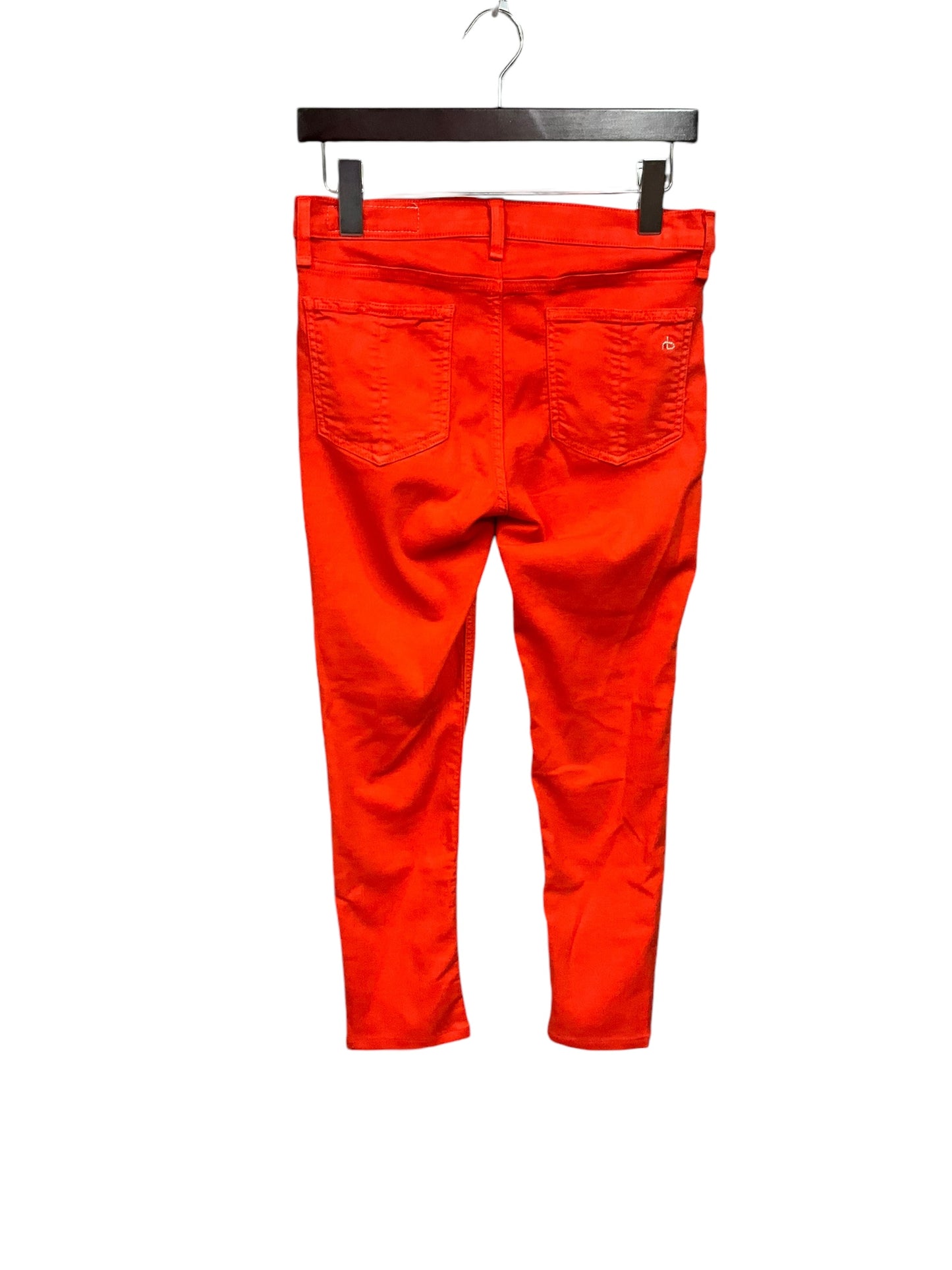 Jeans Skinny By Rag & Bones Jeans In Orange, Size: 6