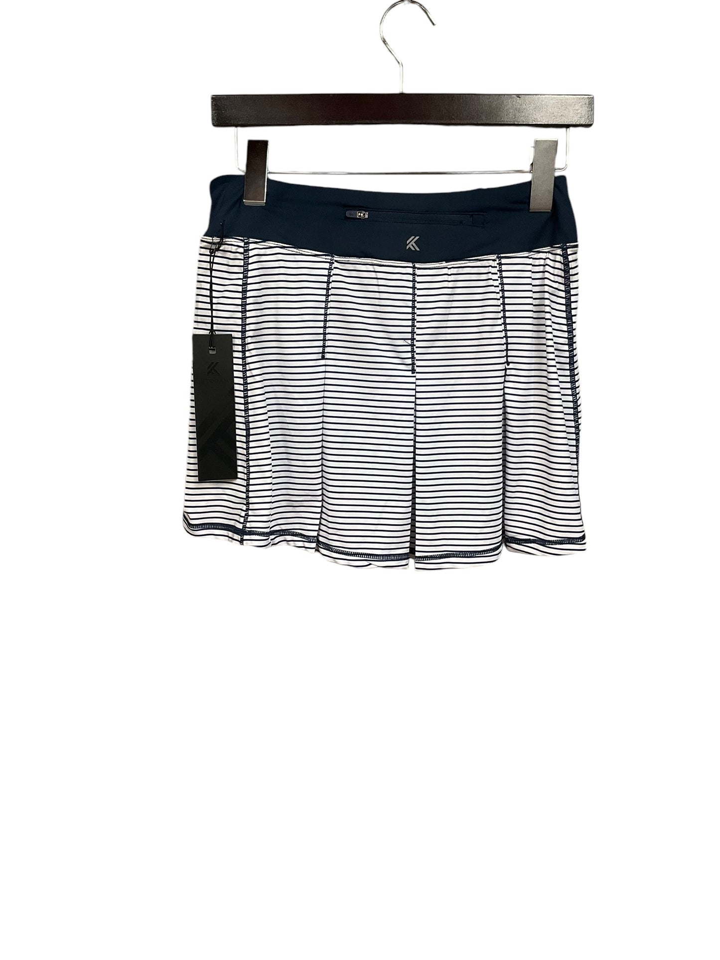 Athletic Skort By Kyodan In Striped Pattern, Size: Xs