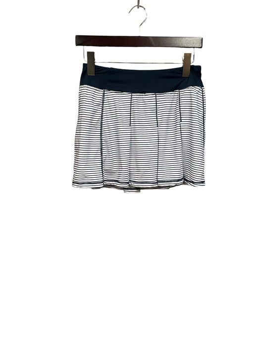 Athletic Skort By Kyodan In Striped Pattern, Size: Xs