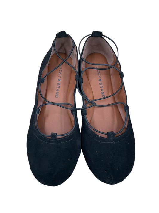 Shoes Flats By Lucky Brand In Black, Size: 6