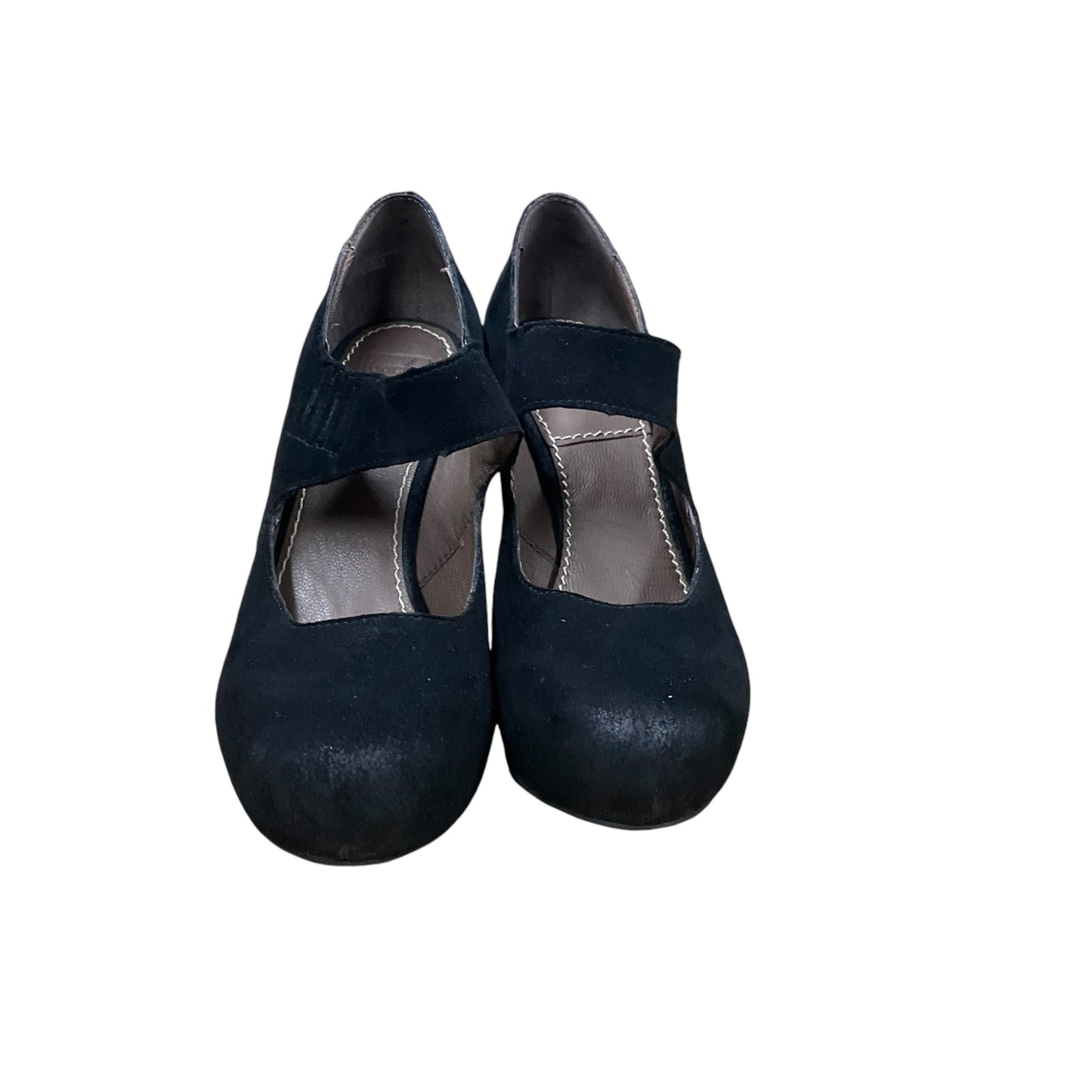 Shoes Heels Wedge By Cma In Black, Size: 8.5