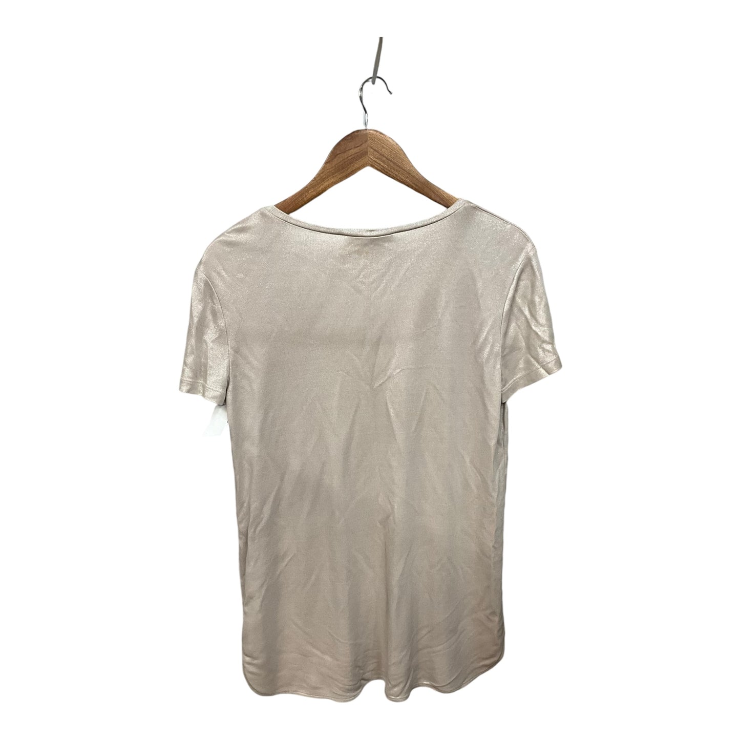 Top Short Sleeve By Max Mara In Taupe, Size: M