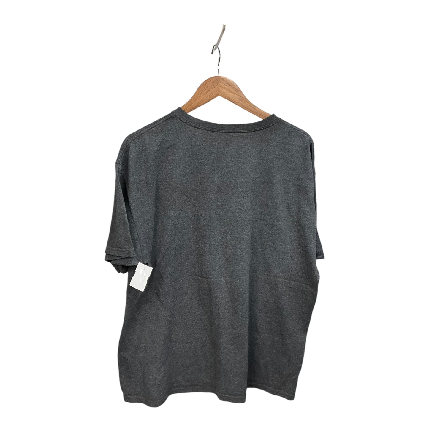 Top Short Sleeve By Clothes Mentor In Grey & Red, Size: Xl