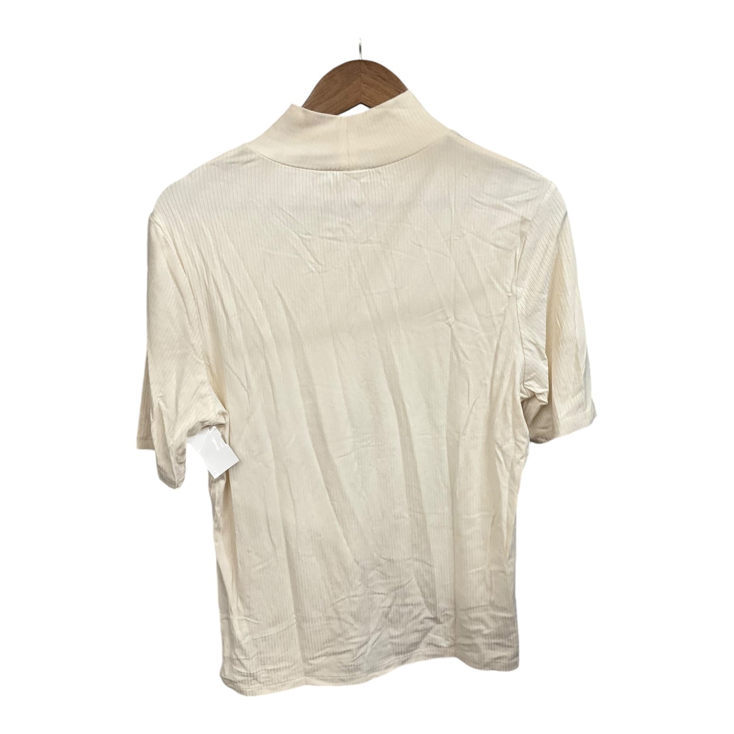 Top Short Sleeve By Sanctuary In Beige, Size: Xxl