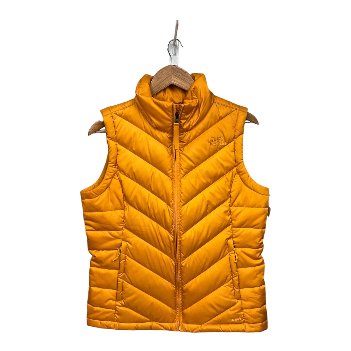 Vest Puffer & Quilted By The North Face In Gold, Size: M