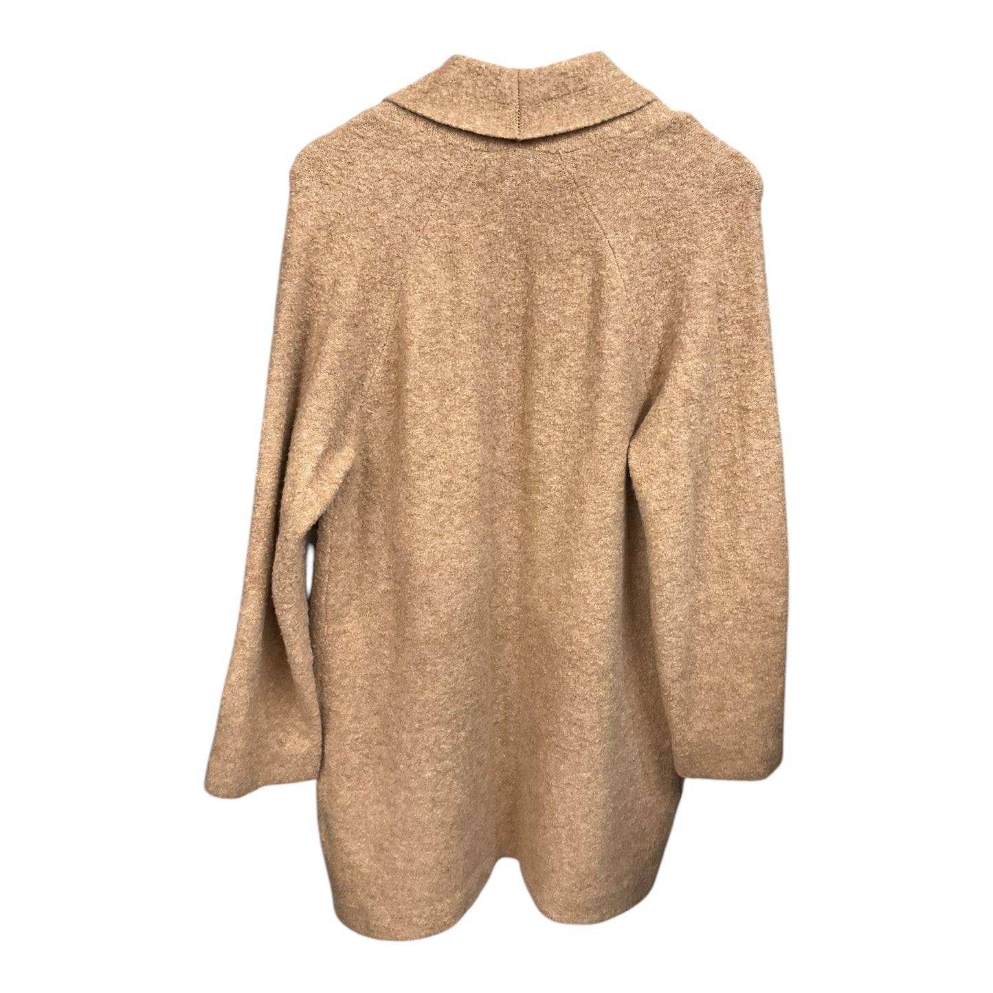 Sweater Cardigan By Banana Republic In Tan, Size: M