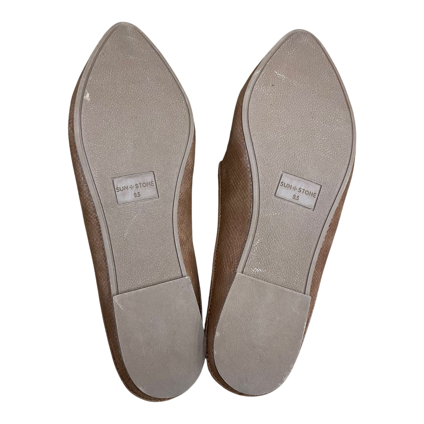 Shoes Flats By Cmc In Tan, Size: 9.5