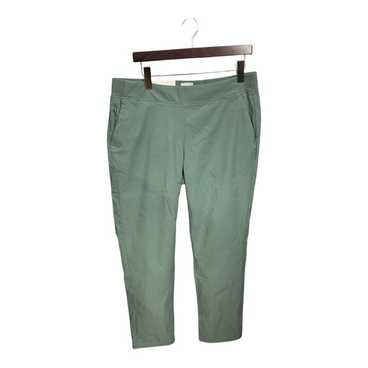 Athletic Pants By Zero Xposure In Green, Size: L