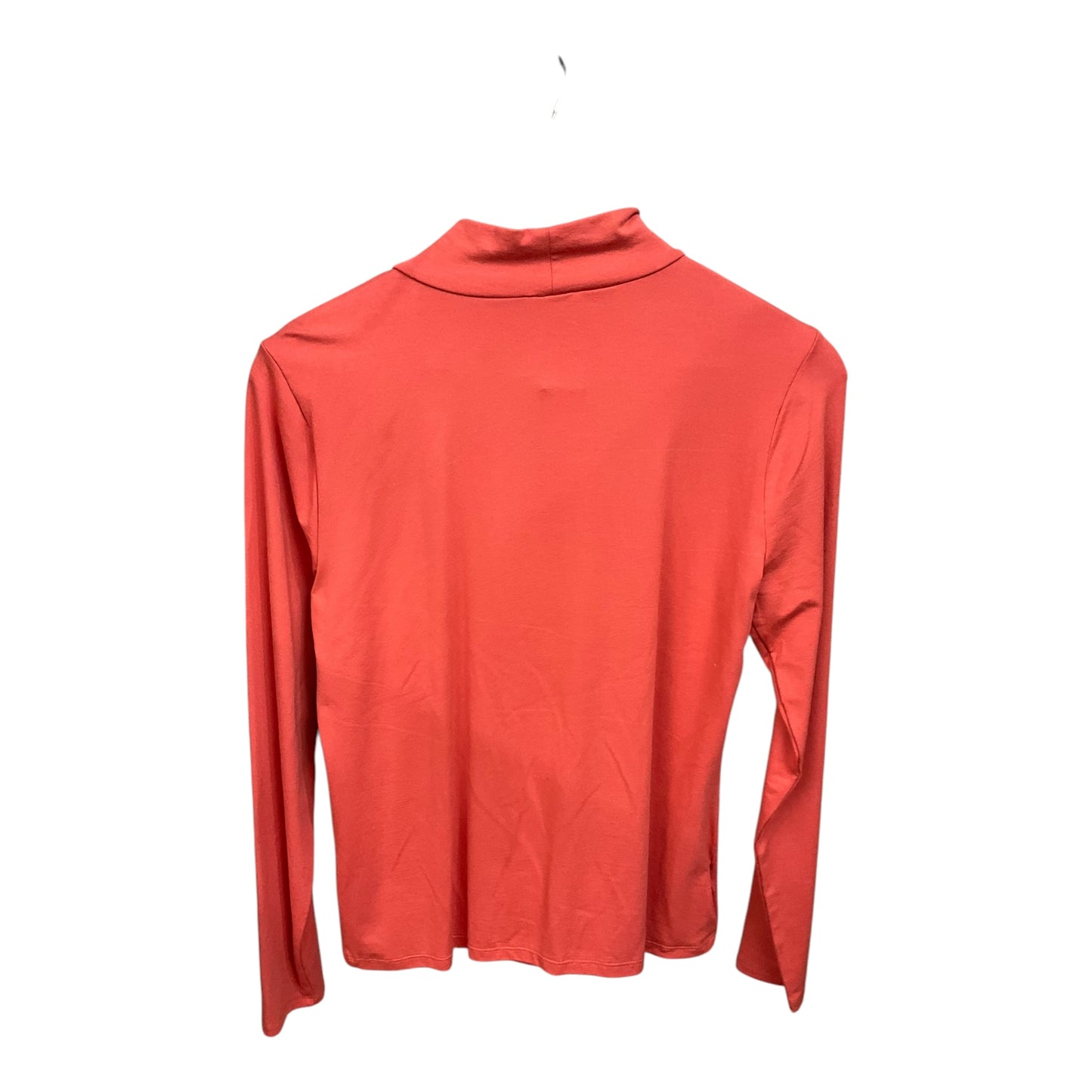 Top Long Sleeve By Ann Taylor In Orange, Size: M