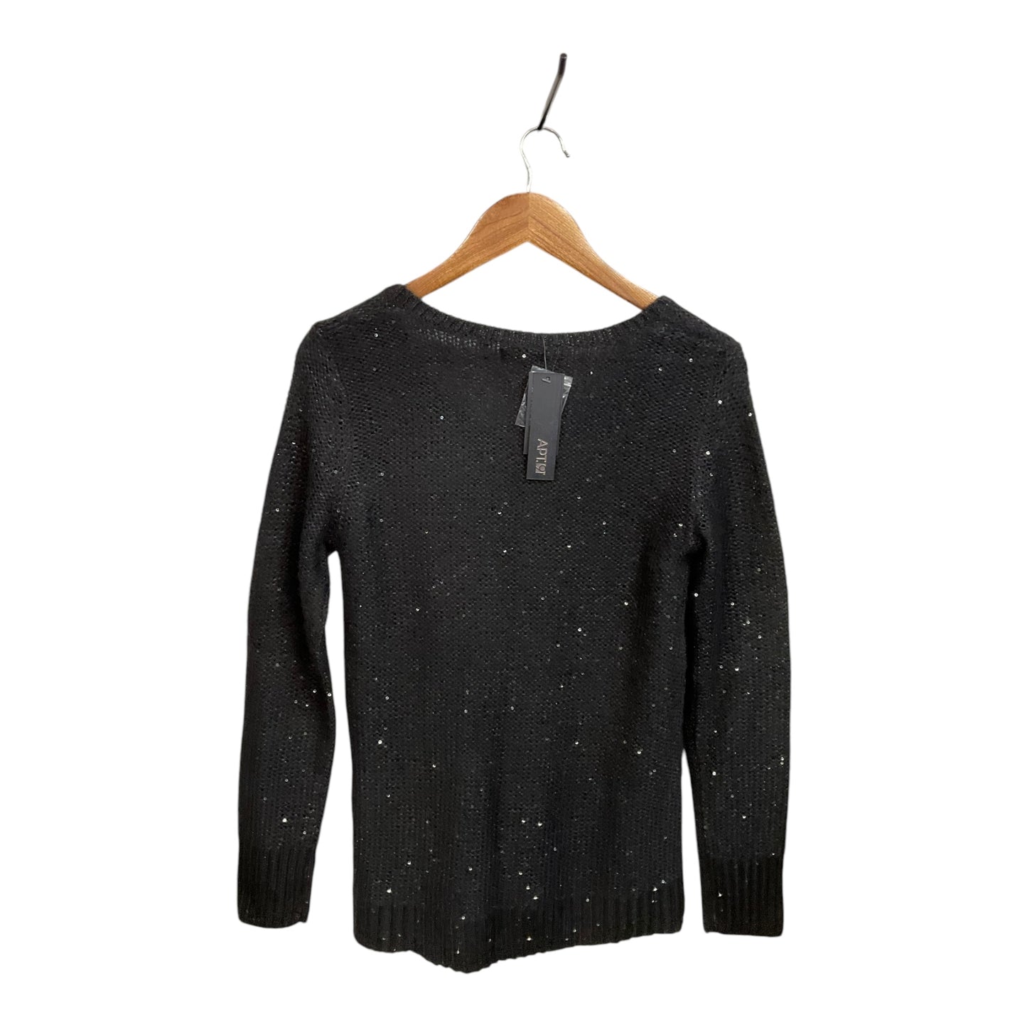 Sweater By Apt 9 In Black, Size: M