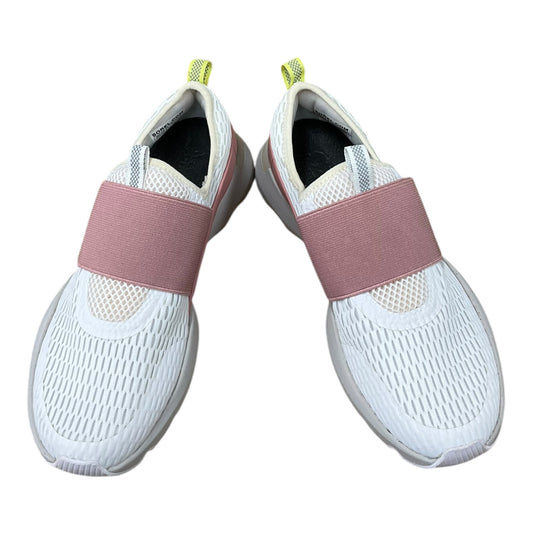 Shoes Sneakers By Sorel In Pink & White, Size: 8