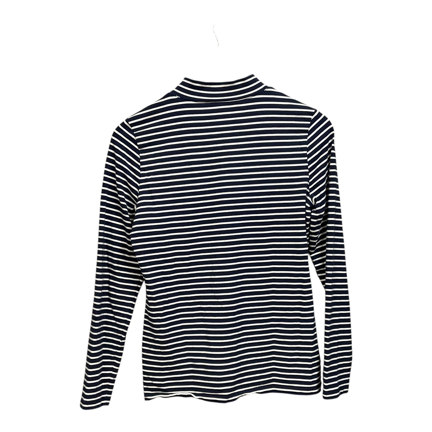 Top Long Sleeve By Tommy Hilfiger In Striped Pattern, Size: M