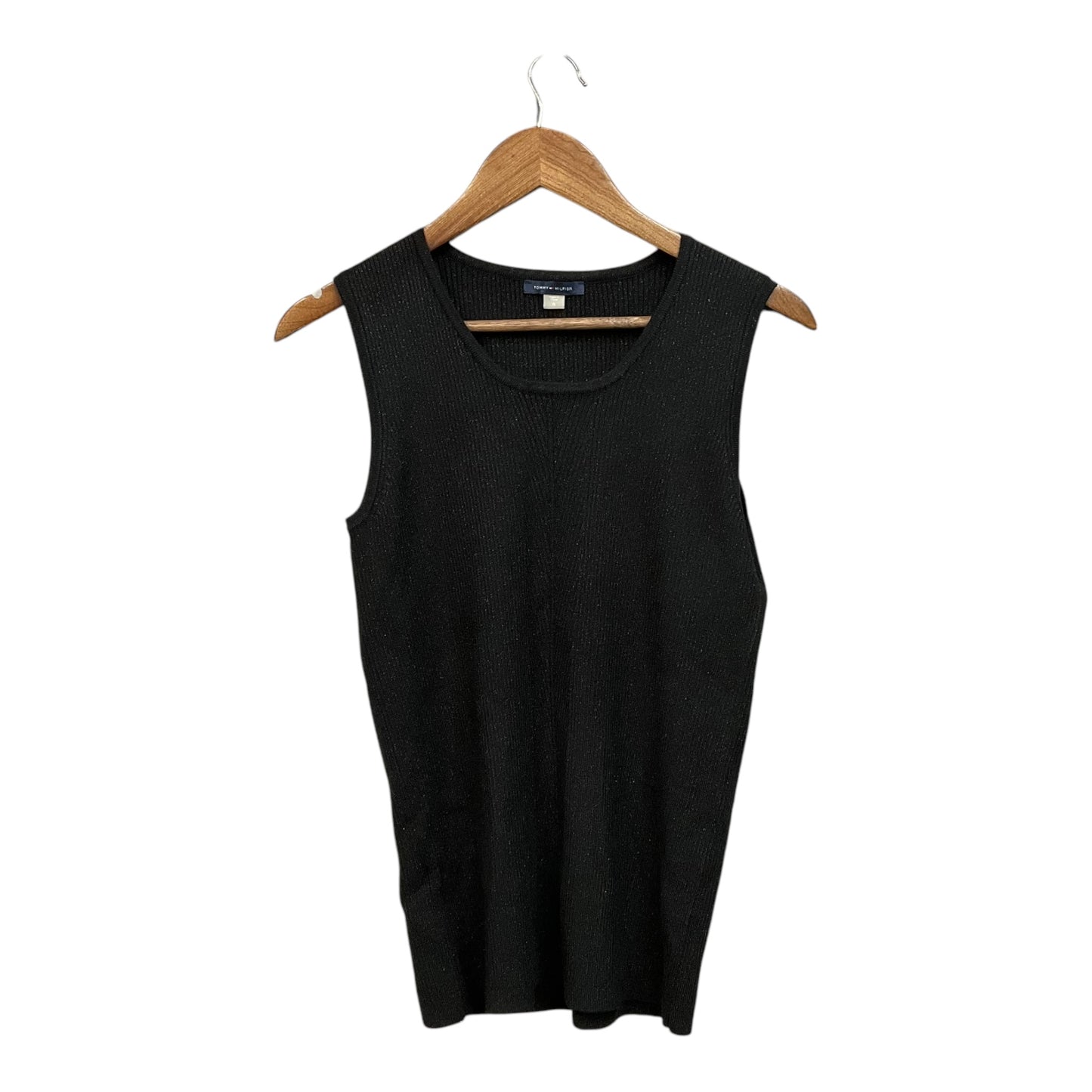 Top Sleeveless By Tommy Hilfiger In Black, Size: Xl