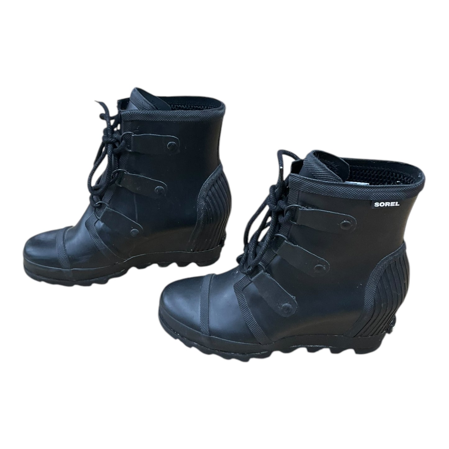 Boots Rain By Sorel In Black, Size: 10