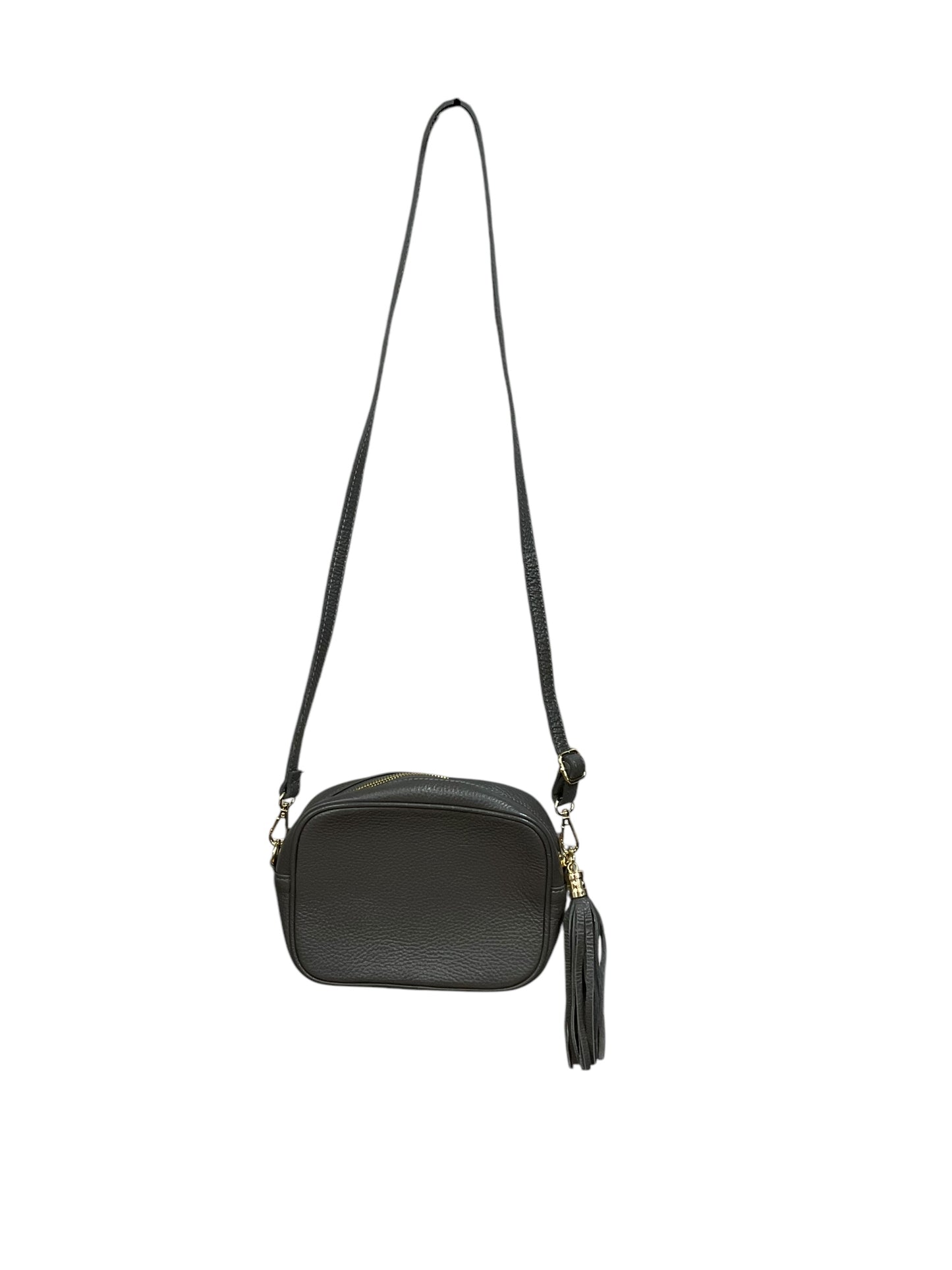 Crossbody Leather By Clothes Mentor, Size: Small